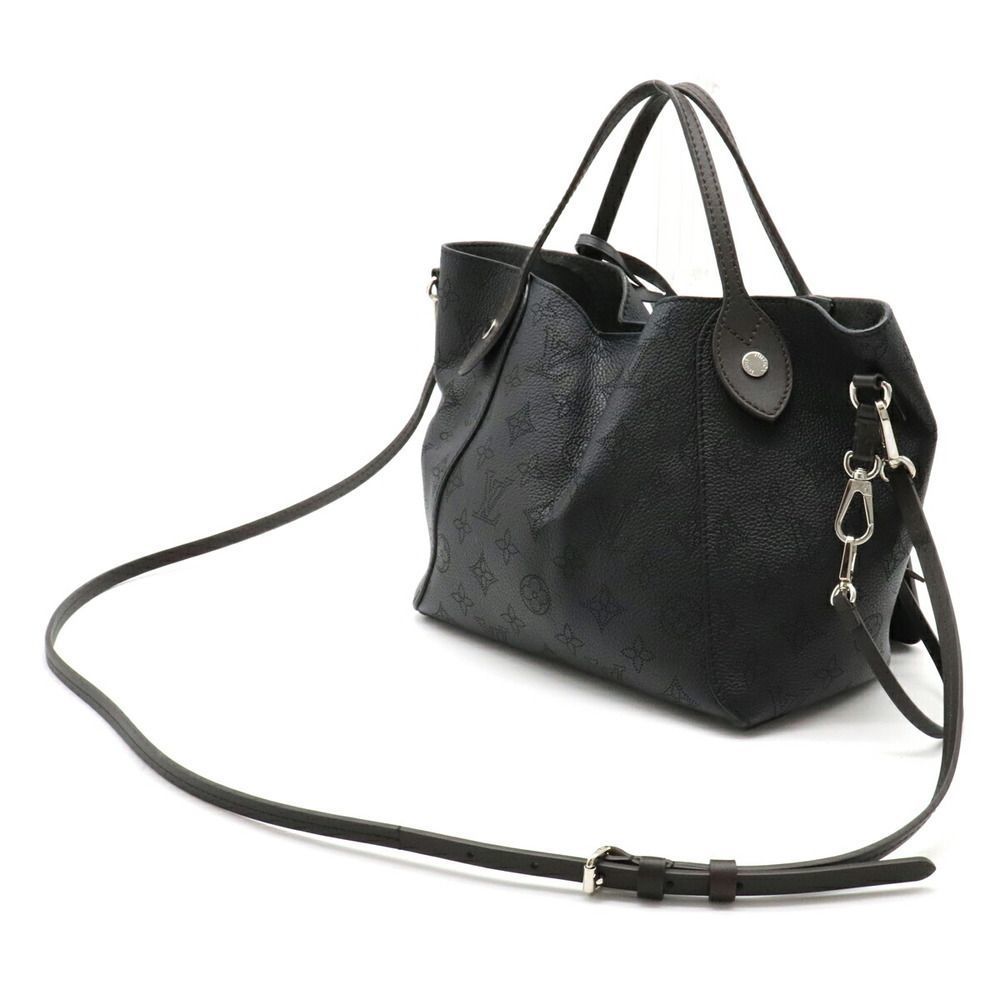Louis Vuitton Mahina Hina PM Shoulder Bag Leather Noir Black